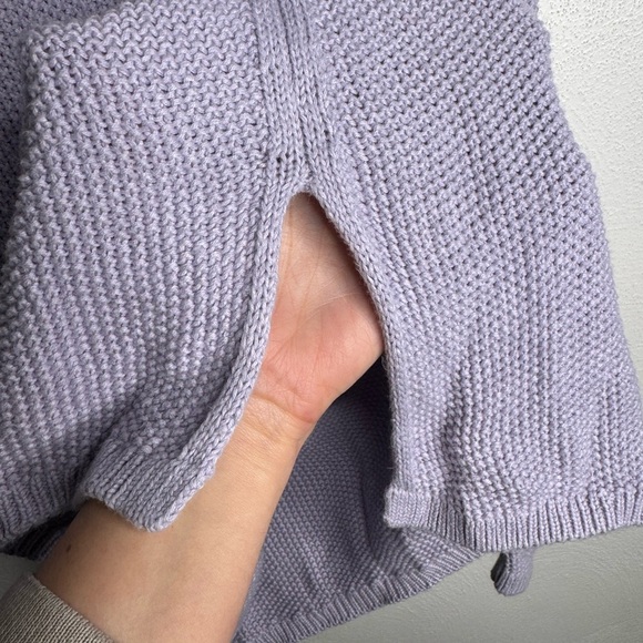 Vince Purple Knit Pull Over Sweater - Picture 4 of 6